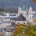 Aerial shot of Salzburg
