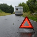 With Bertha safely off the motorway, we waited for the breakdown mechanics