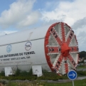 Tribute to the builders of the Channel Tunnel