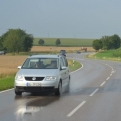 Great light and soggy tarmac after a storm
