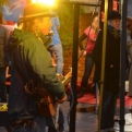 Street performer singing Hotel California at the Maiwoche Festival