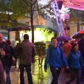 Torrential rain at the Maiwoche Festival failed to put the locals off