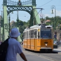 The Szabadság híd (Freedom bridge) in Budapest