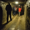 Tour group in tunnel