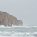 Rough seas the next day