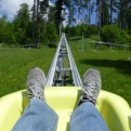 Testing the toboggan run