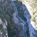Looking down into the Verdon Gorge
