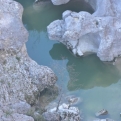 Looking down into the Verdon Gorge