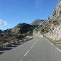 View from Bertha as we travelled up through the mountains towards Comps-sur-Artuby