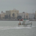 Our first glimpse of Cádiz as we caught the ferry from El Puerto de Santa María