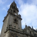 The cathedral at Santiago de Compostela