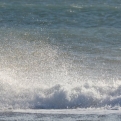 Waves and wind near Motril